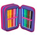 ASTUCCIO CORREDO 3 ZIP COMIX BRIGHT  VIOLA