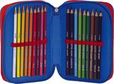 ASTUCCIO CORREDO 3 ZIP SUPERMARIO C/PENNA FRIXION 67533