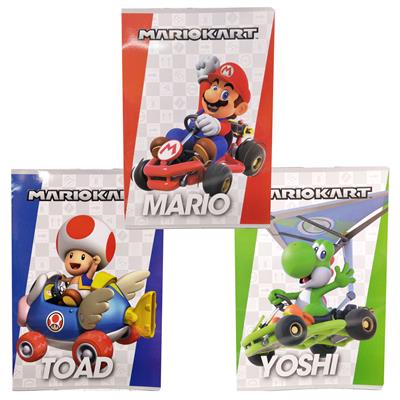 QUADERNO MAXI 10MM MARIOKART 67611