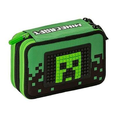 CORREDO 3 ZIP CON PIXELS MINECRAFT C/PENNE FRIXION