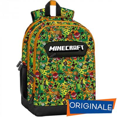 ZAINO ORGANIZZATO FUNTAGE MINECRAFT