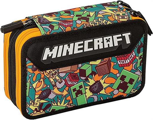 CORREDO 3 ZIP FUNTAGE MINECRAFT C/PENNE FRIXION