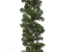 GHIRLANDA IMPERALE INTERNO ESTERNO 50LED 25X270CM VERDE