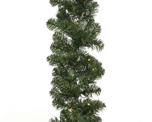 GHIRLANDA IMPERALE INTERNO ESTERNO 50LED 25X270CM VERDE