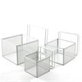SET 3 SCATOLE IN METALLO CON COPERCHIO