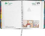 AGENDA 16M MEDIUM COMIX SCOTTECS BY SIO BLACK