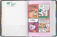 AGENDA 16M MEDIUM COMIX SCOTTECS BY SIO BLACK