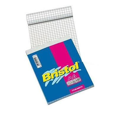 BLOCCHI BRISTOL 10X15CM. A6  FF.60 GR.50 5MM