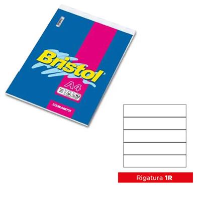 BLOCCHI BRISTOL 21X29.7CM. A4 FF.60 GR.50 1R
