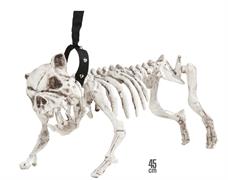 SCHELETRO CANE C/LUCI 40X19X19 112913