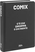 AGENDA COMIX 16 MESI STD BLACK&SILVE