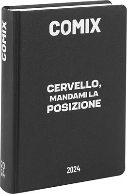 AGENDA COMIX 16 MESI STD BLACK&WHITE