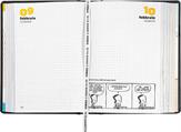 AGENDA COMIX 16 MESI STD BLACK&WHITE LAVAGNA