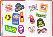 AGENDA COMIX 16 MESI STD DEEP RED