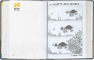 AGENDA COMIX 16 MESI MINI BLACK&SILVER