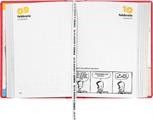 AGENDA COMIX 16 MESI MINI DEEP RED