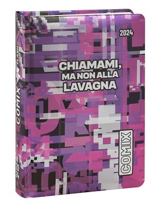DIARIO 13 MESI COMIX FLASH PURPLE