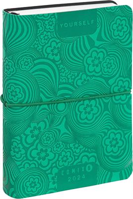 AGENDA 16M DAY MINI COMIX U YOURSELF SPECIAL FLOWER GREE
