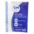 RICAMBIO RINFORZATO BLASETTI A4 40 FOGLI GR.100 5M 5442