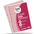 RICAMBI RINFORZATI A4 FF.40 GR.80 5M ROSA