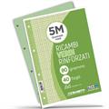 RICAMBI RINFORZATI A4 FF.40 GR.80 5M VERDE