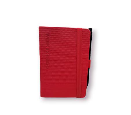 AGENDA COMIX 12M WEEK POCKET RED TX