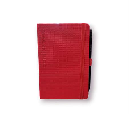 AGENDA COMIX 12M WEEK MEDIUM RED TX