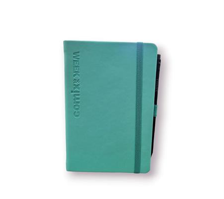 AGENDA COMIX 12M WEEK MEDIUM BLACK TIFFANY