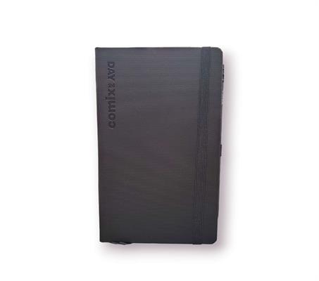 AGENDA COMIX 12M DAY LARGE BLACK TX