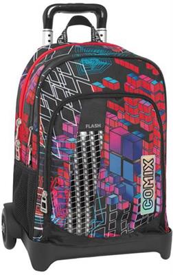 ZAINO TROLLEY STACC. COMIX FLASH CUBE WAVE 71545CW