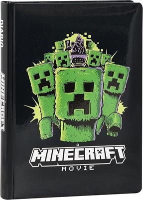 DIARIO 12MM STD NERO MINECRAFT MOVIE 73253NE