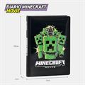 DIARIO 12MM STD NERO MINECRAFT MOVIE 73253NE