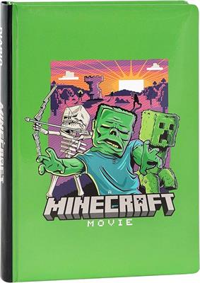DIARIO 12MM STD VERDE MINECRAFT MOVIE 73253VE