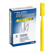 TRATTO FLUO HIGHLIGHTER GIALLO