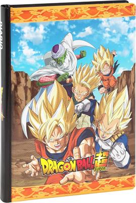 DIARIO 12MM STD NERO DRAGON BALL SUPER 73319NE
