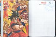 DIARIO 12MM STD NERO DRAGON BALL SUPER 73319NE