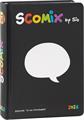 AGENDA 16M MEDIUM SCOMIX BLACK 73505BK