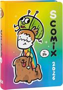 AGENDA 16M MEDIUM SCOMIX DISEGNO 73505DI