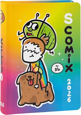 AGENDA 16M MEDIUM SCOMIX DISEGNO 73505DI