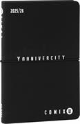 AG.13M WEEK MEDIUM COMIX U YOUNIVERCITY BLACK WHITE 7373