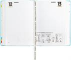 AGENDA 2025-2026 COMIX 16M STD G 74087G AZZURRO CHIARO