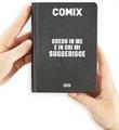 AGENDA COMIX 2025-2026 16M MINI A 74088A NERO SCRITTA BI