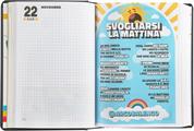 AGENDA COMIX 2025-2026 16M MINI A 74088A NERO SCRITTA BI