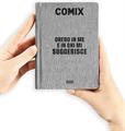 AGENDA COMIX 2025-2026 16M MINI D 74088D GRIGIO SCRITTA