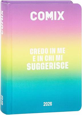 AGENDA COMIX 2025-2026 16M MINI I 74088I SUNRISE SCRITTA