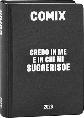AGENDA COMIX 2025-2026 16M MIGNON PLUS A 74089A NERO SCR
