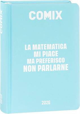 AGENDA COMIX 2025-2026 16M MIGNON PLUS G 74089G AZZURRO
