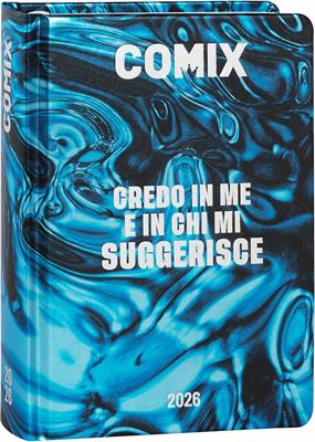 AGENDA COMIX 2025-2026 16M MIGNON PLUS L 74089L METAL