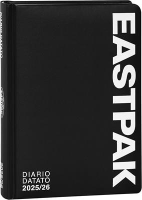 DIARIO DATATO 2025-2026 13M MEDIUM EASTPAK BLACK 74100BK