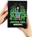 DIARIO 12MM STD BLACK PIXEL MINECRAFT 74342BK